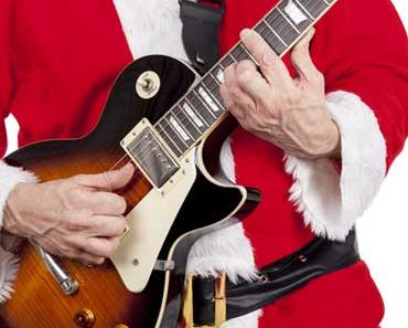 christmas carol anagrams santa picking electric guitar featured image