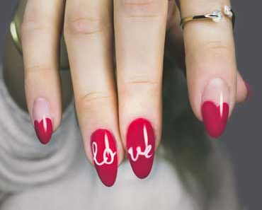 red colored nail arts - enneagram test for free featured image
