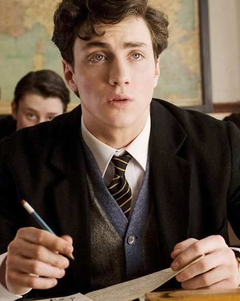 Aaron Taylor Johnson as James Potter of harry potter series pic