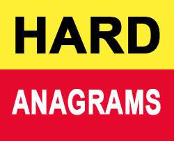 difficult anagram puzzles with answers quiz image