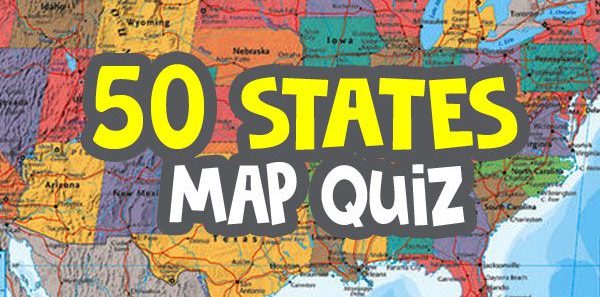 50-states-map-quiz - Do you know all 50 states quiz image