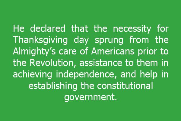 george-washington-thanksgiving-day proclamation img