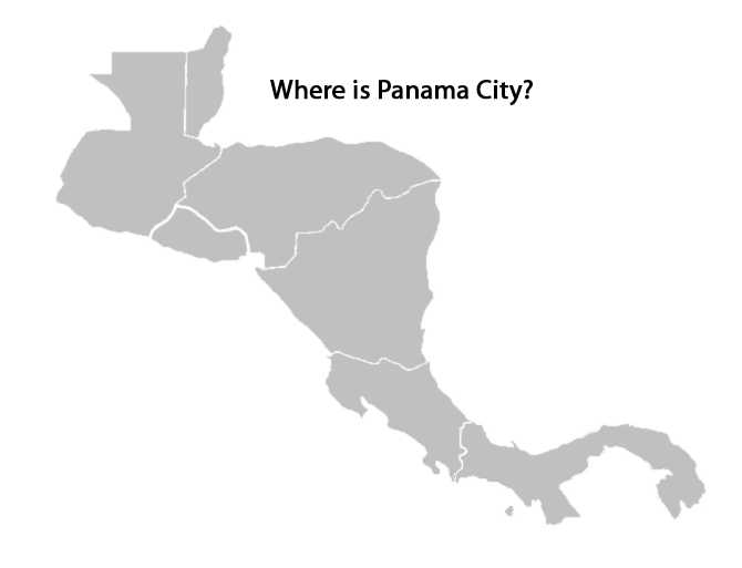 map of central america quiz - where-is-panama-city