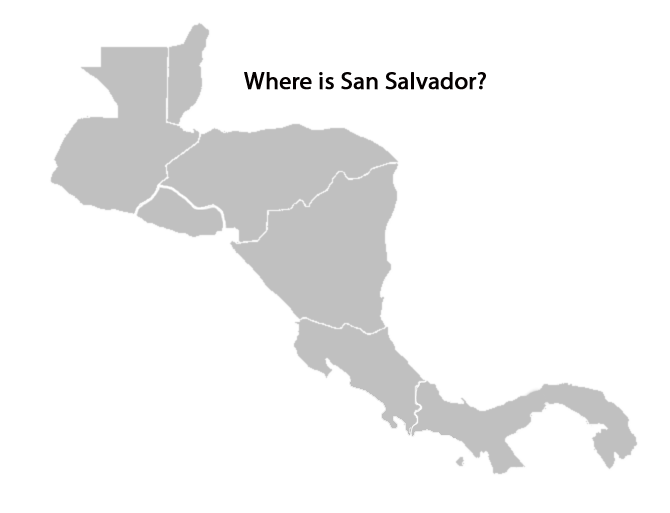 map of central america quiz - where-is-san-salvador