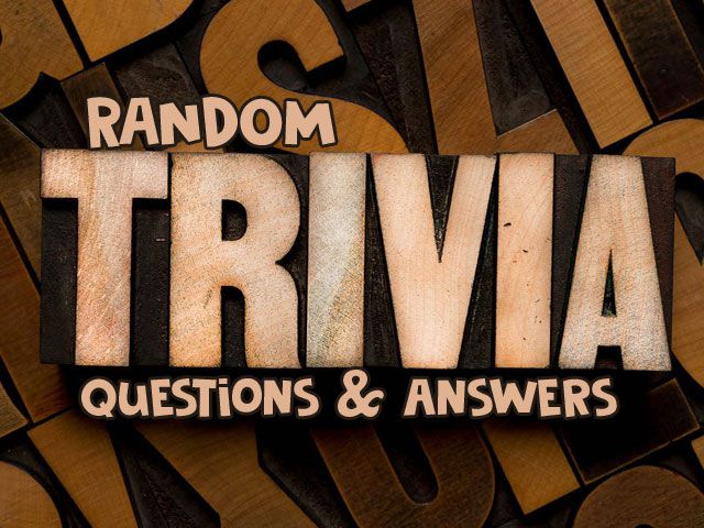 Random Trivia Questions And Answers Best 20 Q A s 