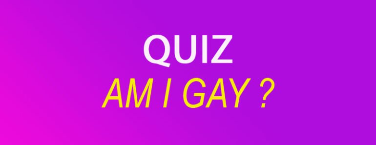 Am I Gay Quiz: 10 Questions to Determine if You are Gay 1 image