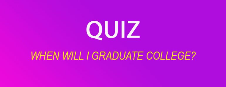 When Will I Graduate College? 1 image