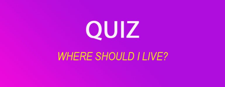 Where Should I Live Quiz 1 image