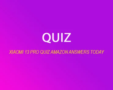 Xiaomi 13 Pro Quiz Amazon Answers Today: Test Your Knowledge and Win Big 5 image