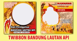 twibbon peristiwa bandung lautan api png jpg gambar 5