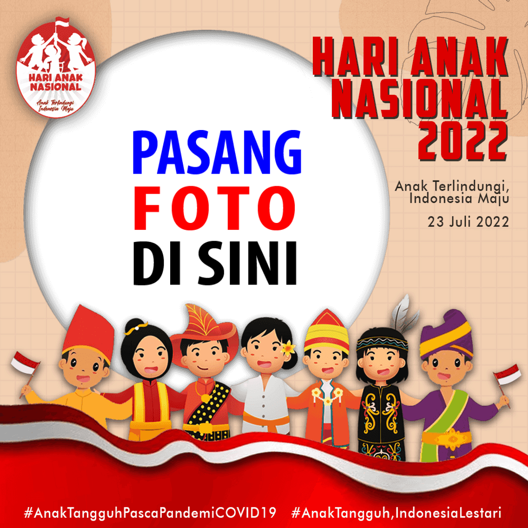 twibbon dp selamat hari anak nasional 2022 design 12 img