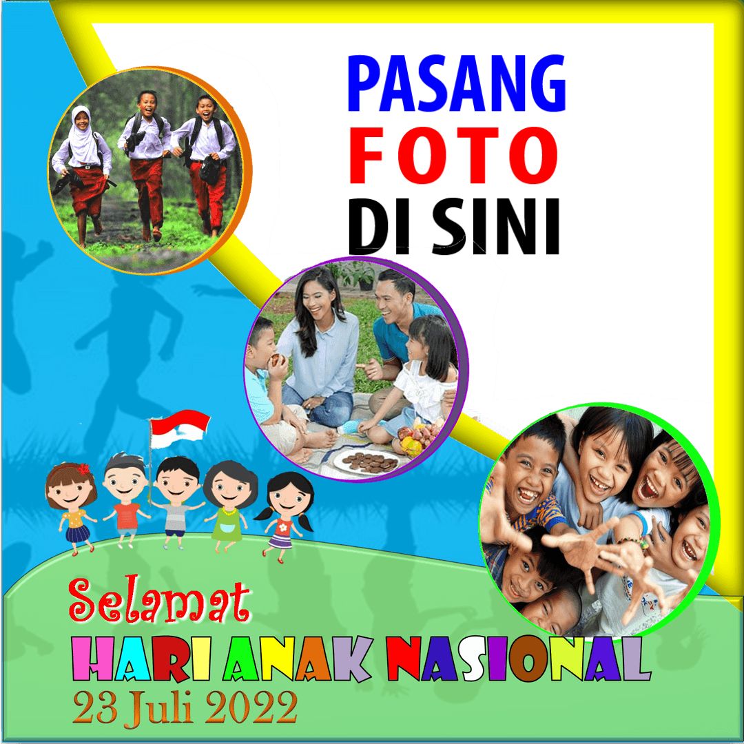 twibbon dp selamat hari anak nasional 2022 design 2 img