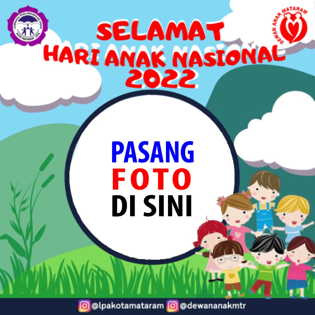 twibbon dp selamat hari anak nasional 2022 design 4 img