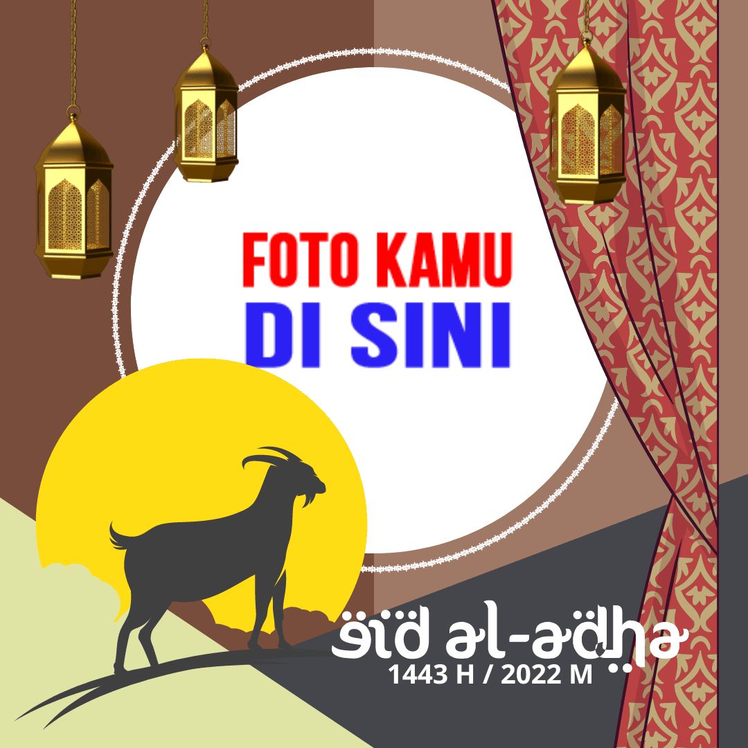 twibbon ucapan selamat Hari Raya Idul Adha 1443 H 2022 design 13 img