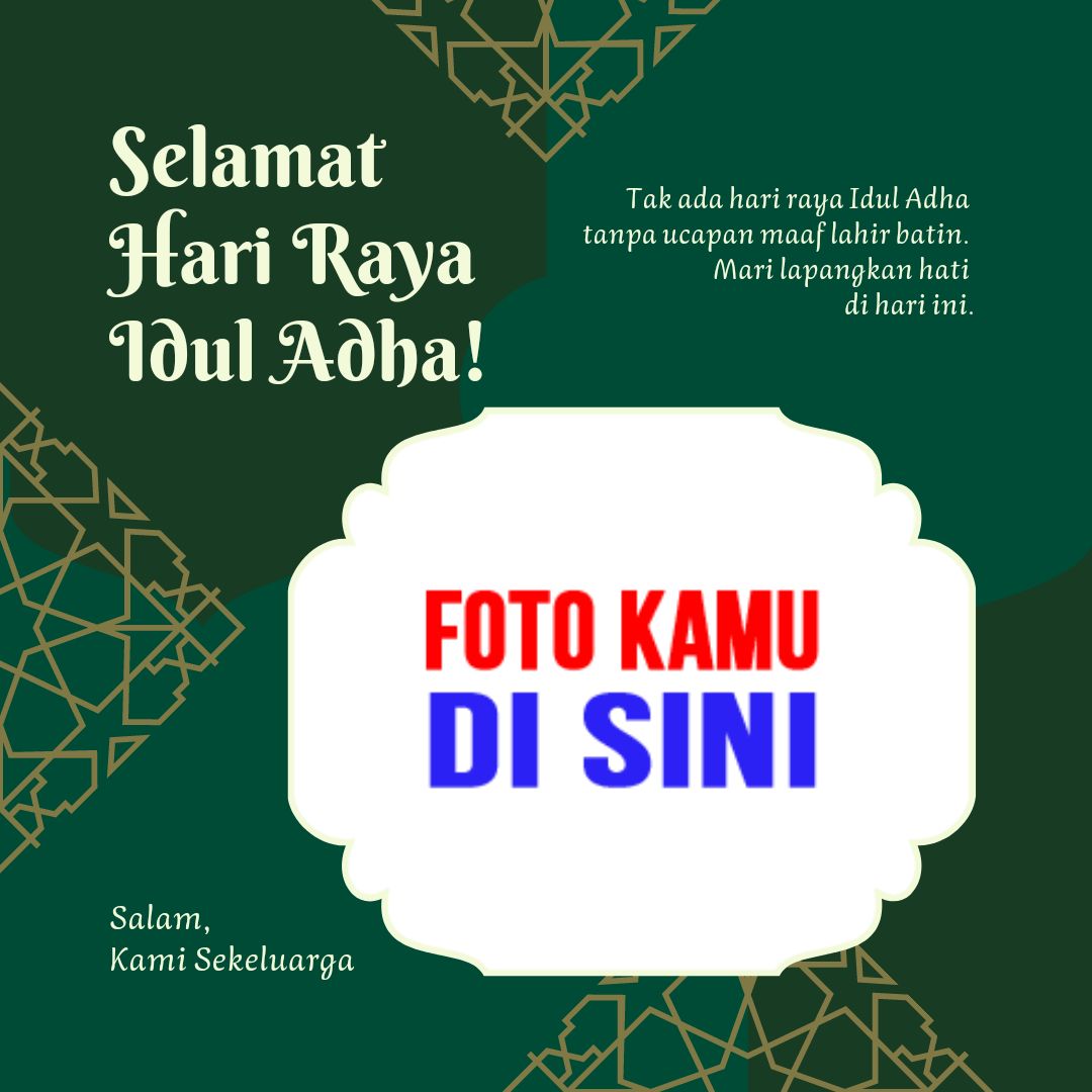 twibbon ucapan selamat Hari Raya Idul Adha 1443 H 2022 design 6 img