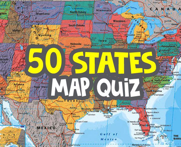 50 States Quiz Do You Know All 50 States On An Empty Map